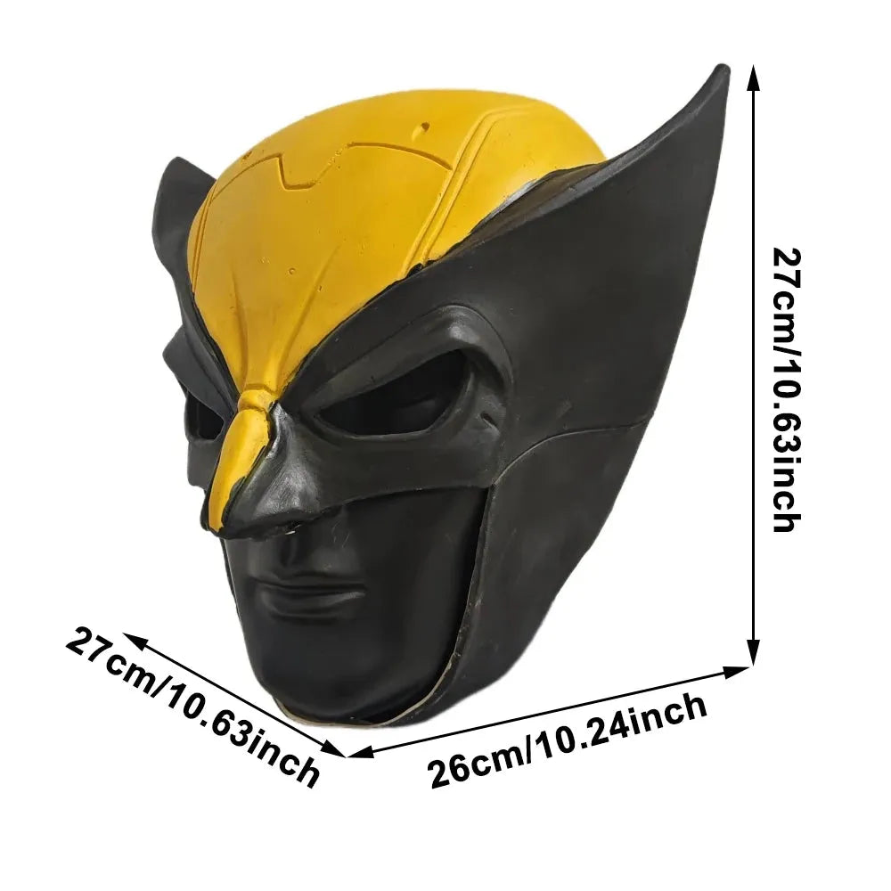 Wolverine Cosplay Face Mask with Claws