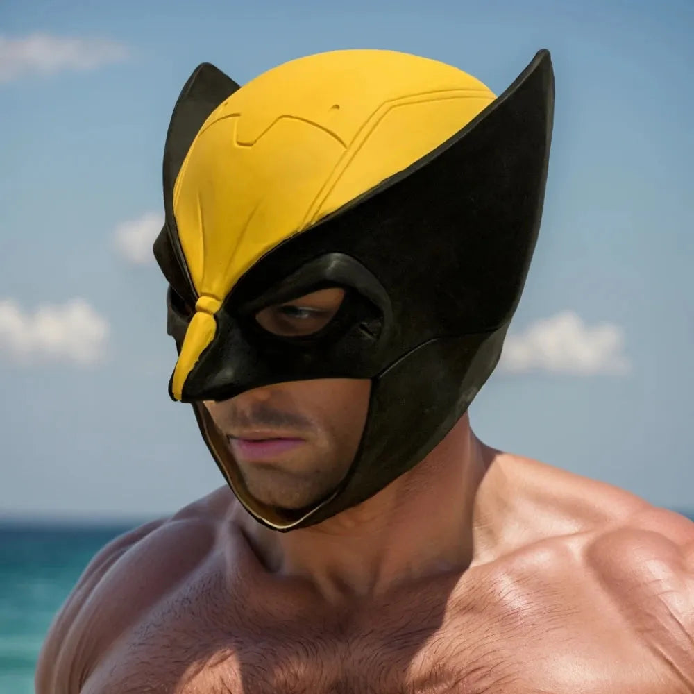 Wolverine Cosplay Face Mask with Claws