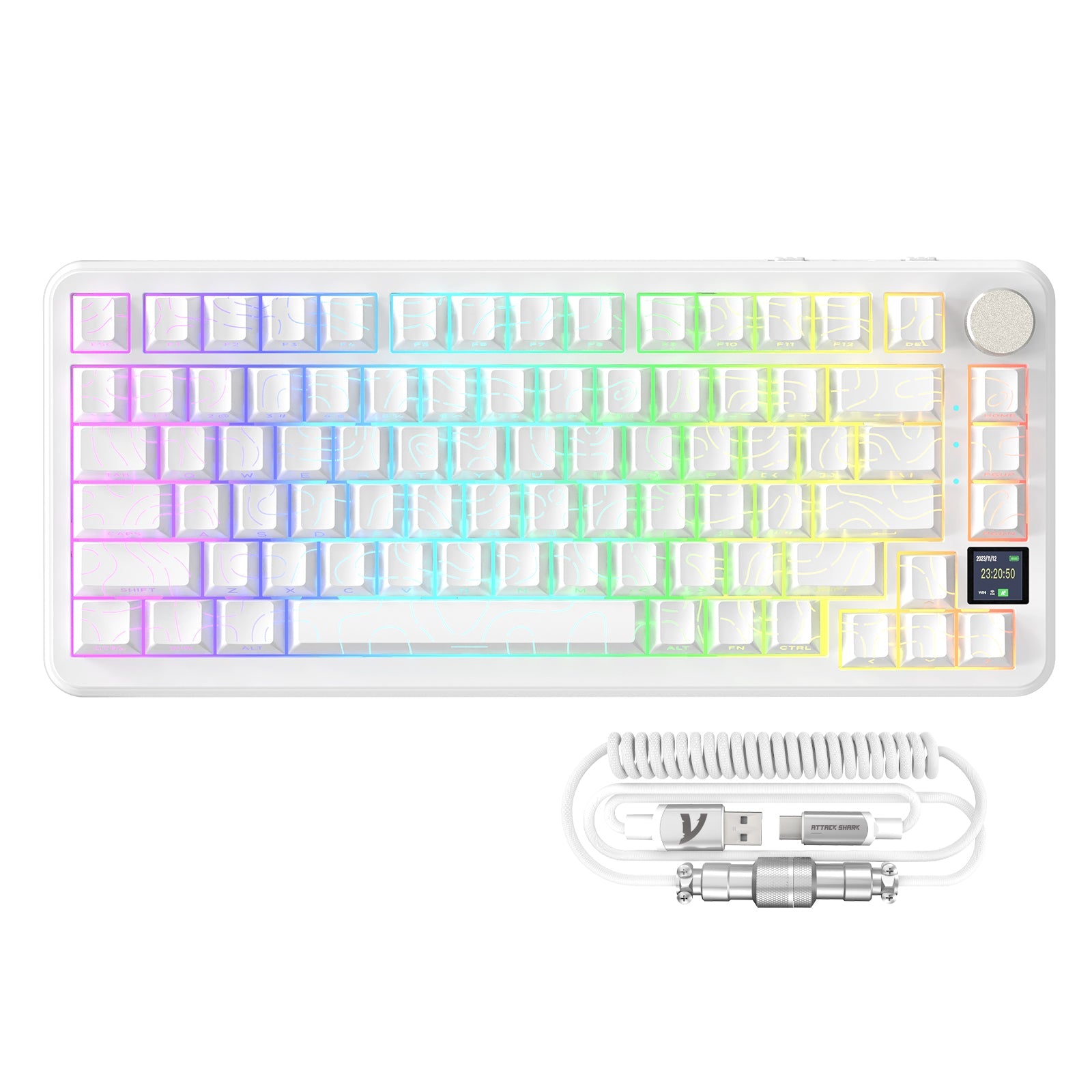 ATTACK SHARK X85 PRO QMK Mechanical Keyboard