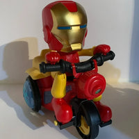 Iron Man Stunt Rider on Bike