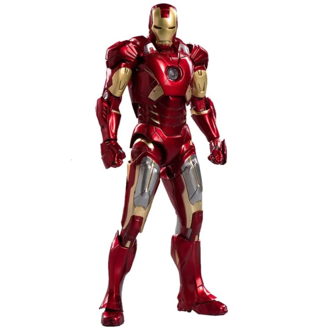 MARVEL IRON MAN Mark 7 1/8スケールフィギュア ZD Toys Iron Man Mark VII Luminous Figure