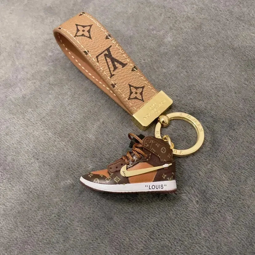 Monogram Kick Premium Sneaker Keychain