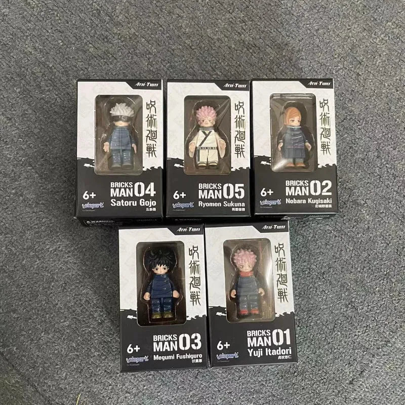 Sunrise Pop Jujutsu Kaisen Bricks Man Figures