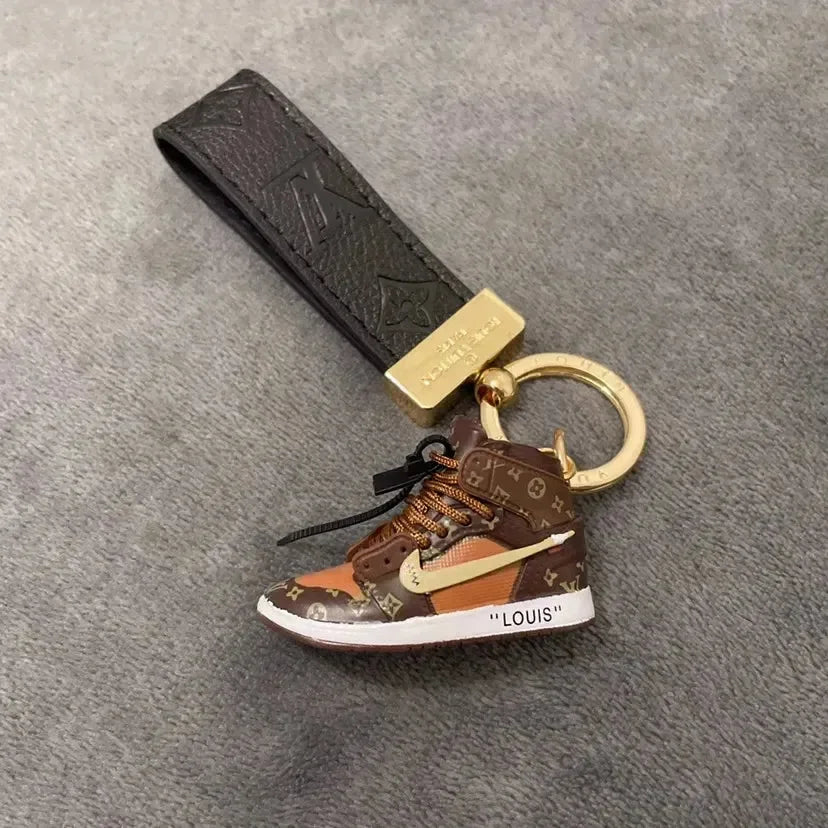 Monogram Kick Premium Sneaker Keychain
