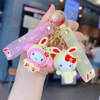Sanliou Bunny Ears 3D Keychain