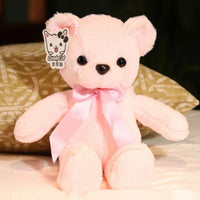 Ribbon Tie Stuffed Teddy (35 cm)