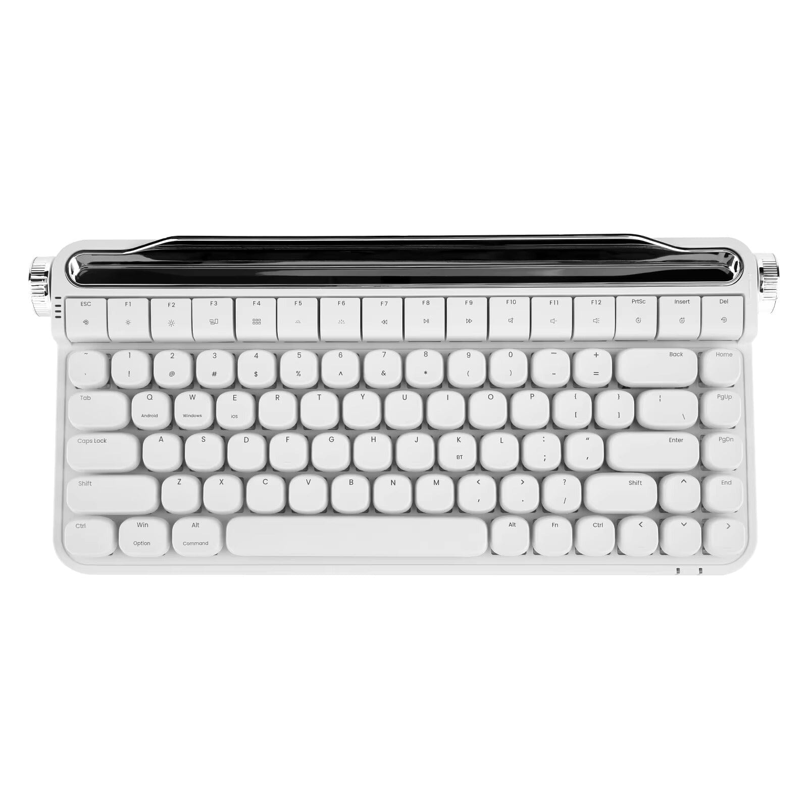 Actto B703 Wireless Bluetooth Keyboard Retro Typewriter Mechanical Gateron Outemu Switch iPad Keyboard With Holder - Bear Hugs