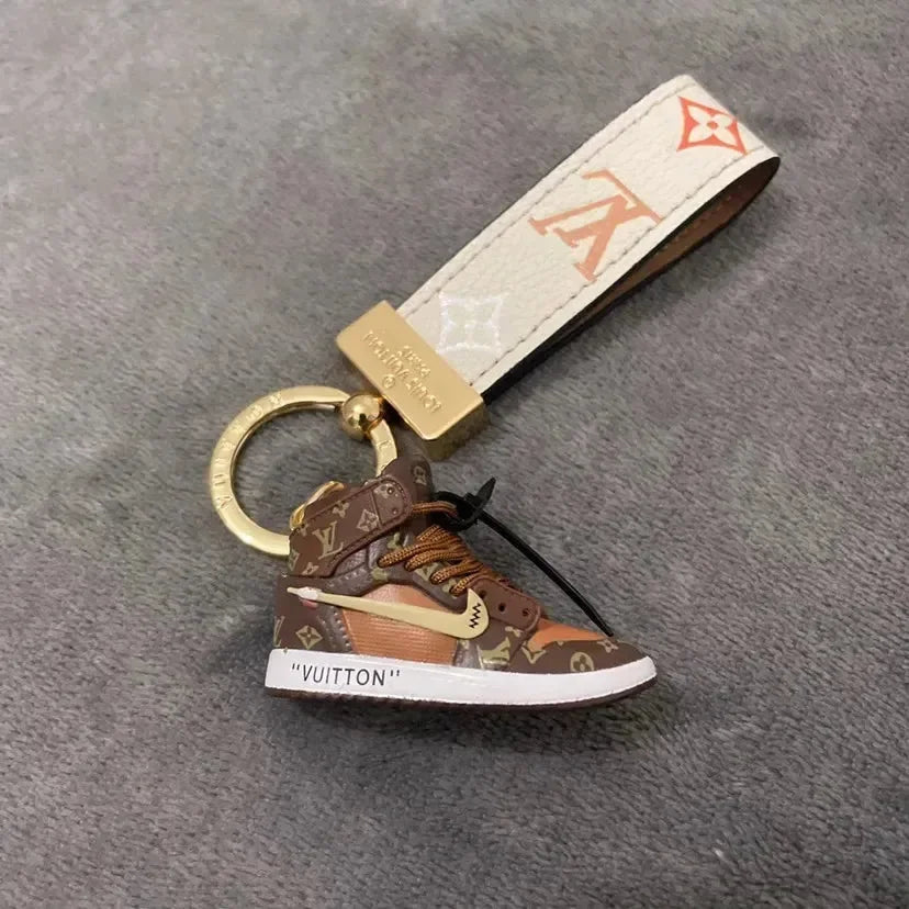 Monogram Kick Premium Sneaker Keychain