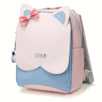 Adorable Cat Themed School College Backpack - Bear Hugs