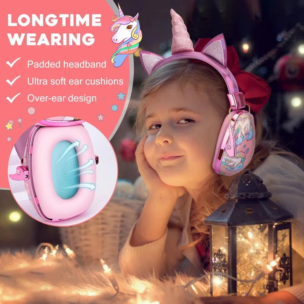 Adorable Dino and Unicorn Earmuffs For Kids - Bear Hugs