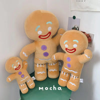 Adorable Ginger Breadman Plush Toy - Bear Hugs