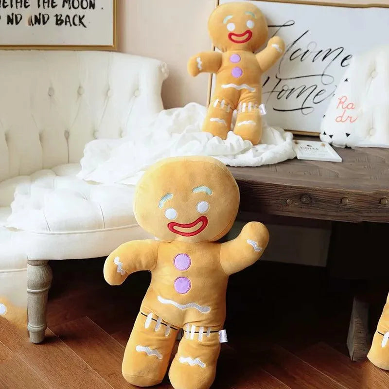 Adorable Ginger Breadman Plush Toy - Bear Hugs