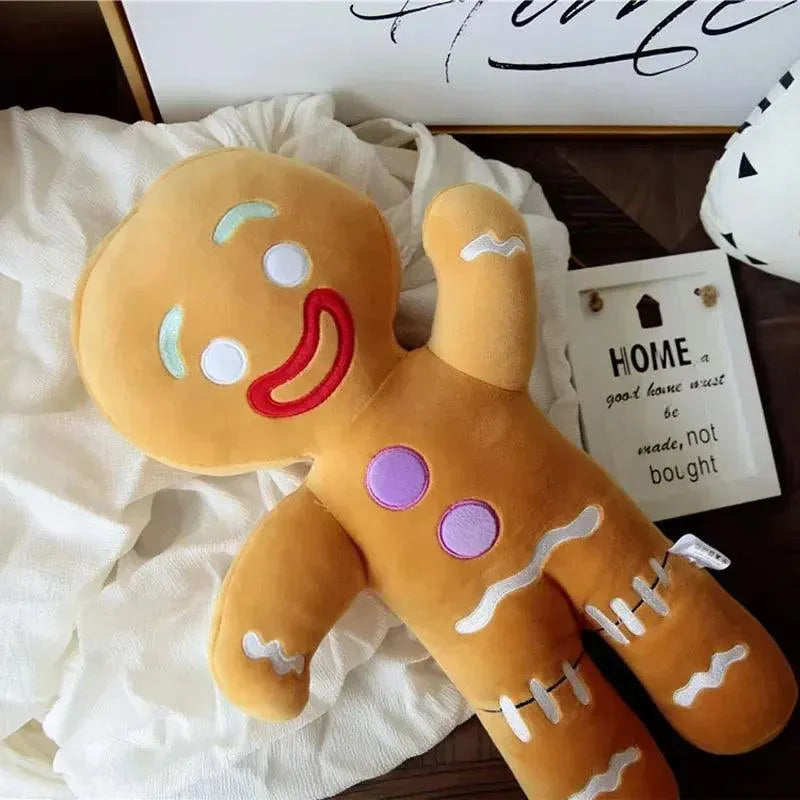 Adorable Ginger Breadman Plush Toy - Bear Hugs