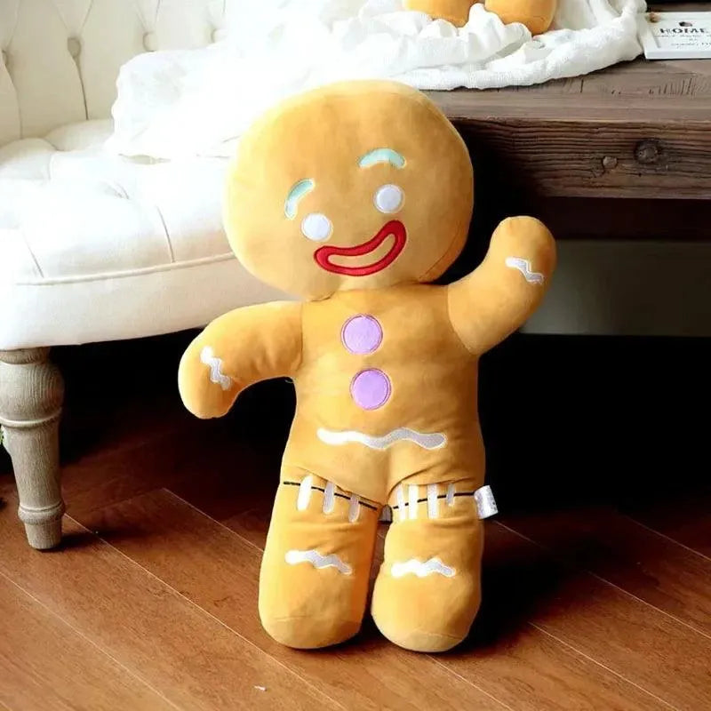 Adorable Ginger Breadman Plush Toy - Bear Hugs