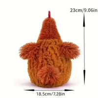 Adorable Soft Little Hen Plush Doll - Bear Hugs