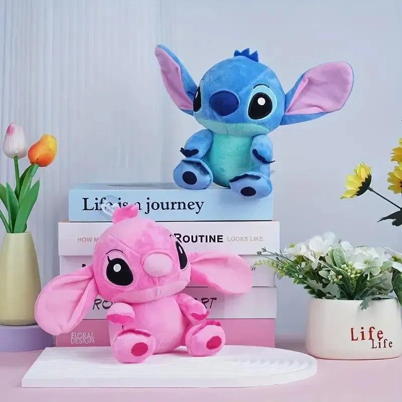 Adorable Stitch & Angel Plush Dolls (18 cm) - Bear Hugs