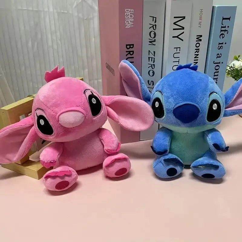 Adorable Stitch & Angel Plush Dolls (18 cm) - Bear Hugs