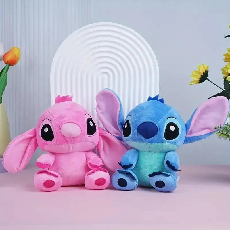 Adorable Stitch & Angel Plush Dolls (18 cm) - Bear Hugs