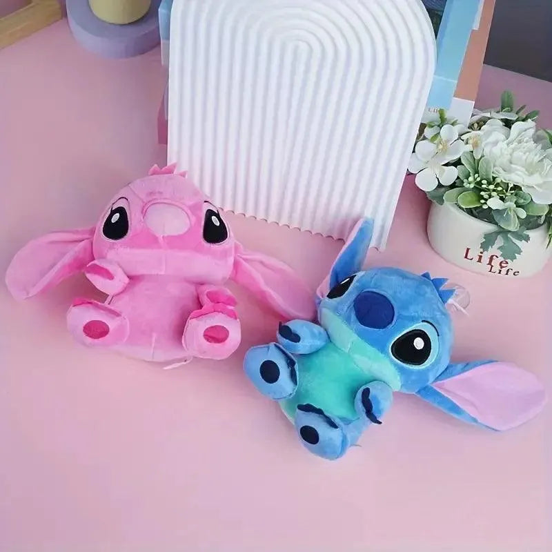 Adorable Stitch & Angel Plush Dolls (18 cm) - Bear Hugs