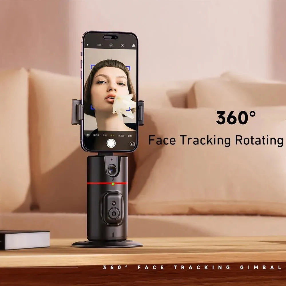 AI Smart Gimbal 360° with Auto Face Tracking - Bear Hugs