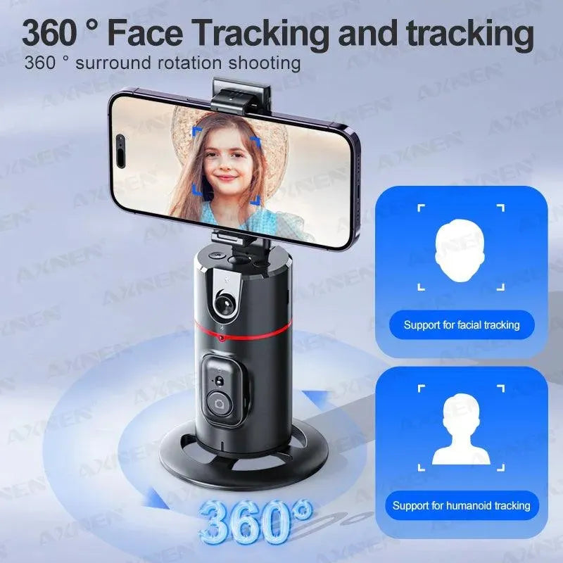 AI Smart Gimbal 360° with Auto Face Tracking - Bear Hugs