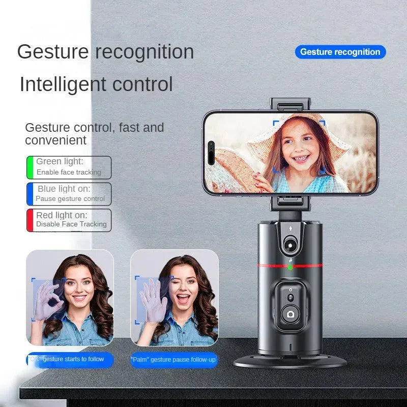 AI Smart Gimbal 360° with Auto Face Tracking - Bear Hugs