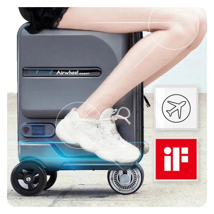 Airwheel SE3 Mini T- Smart Rideable Luggage for Modern Travelers - Bear Hugs