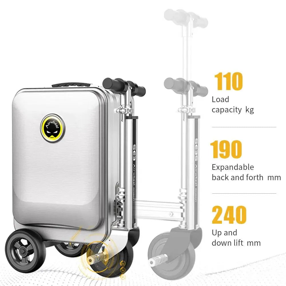 Airwheel SE3S-The Revolutionary Smart Riding Luggage - Bear Hugs