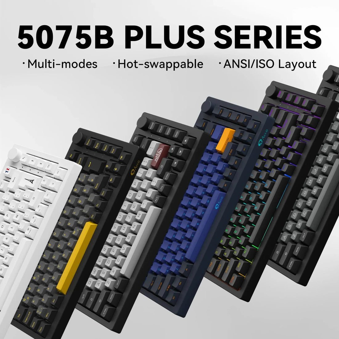 Akko 5075B Plus Mechanical Gaming Keyboard - Bear Hugs