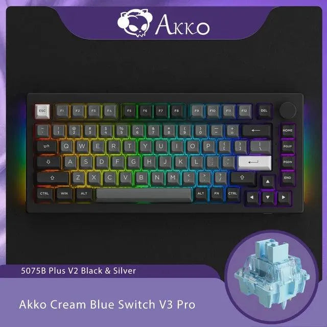 Akko 5075B Plus Mechanical Gaming Keyboard - Bear Hugs