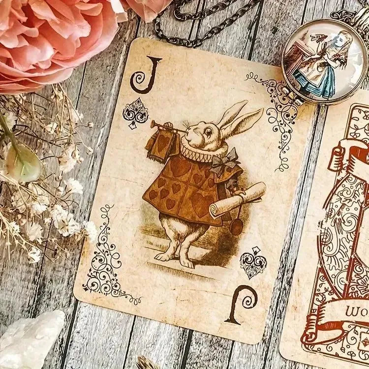 Alice in Wonderland Collectible Vintage Playing Cards - Bear Hugs