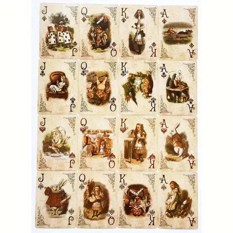 Alice in Wonderland Collectible Vintage Playing Cards - Bear Hugs