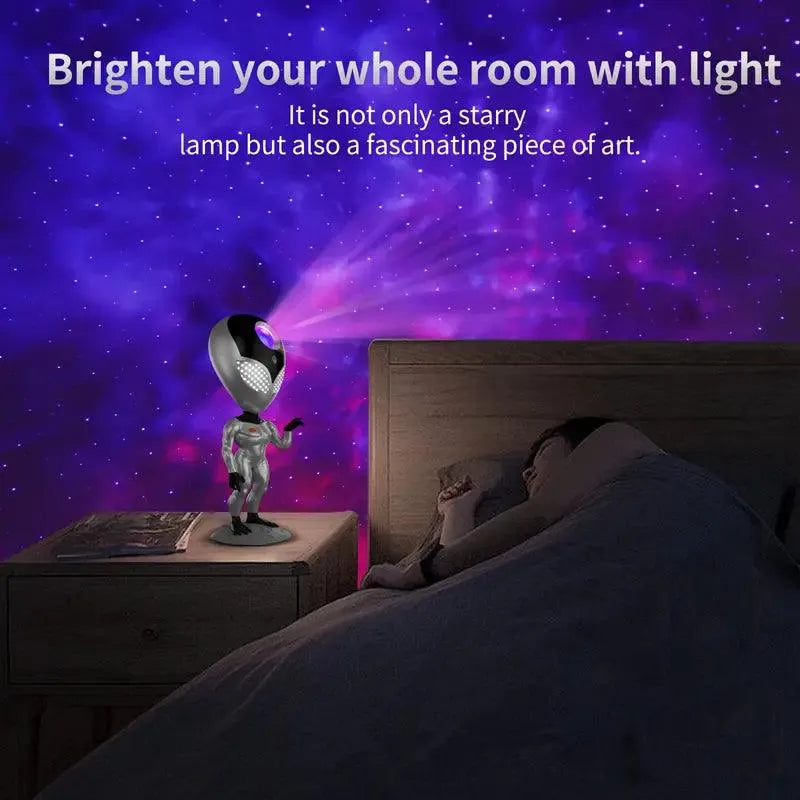 Alien Galaxy Nebula Projector Night Light - Bear Hugs