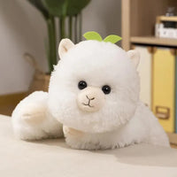 Alpaca Plush Long Animal Pillow - Bear Hugs