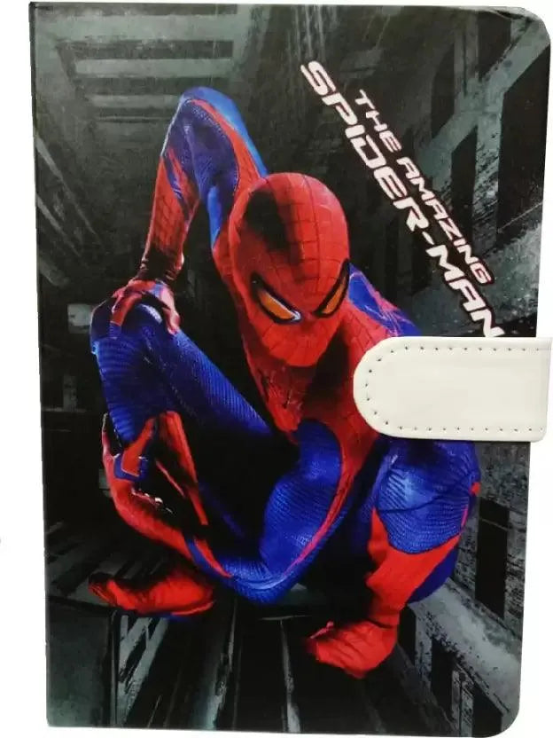 Amazing Spiderman Black A6 Diary - Bear Hugs