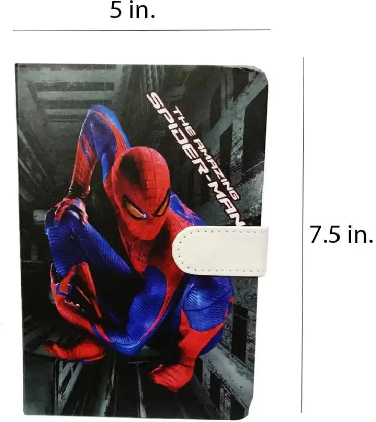 Amazing Spiderman Black A6 Diary - Bear Hugs