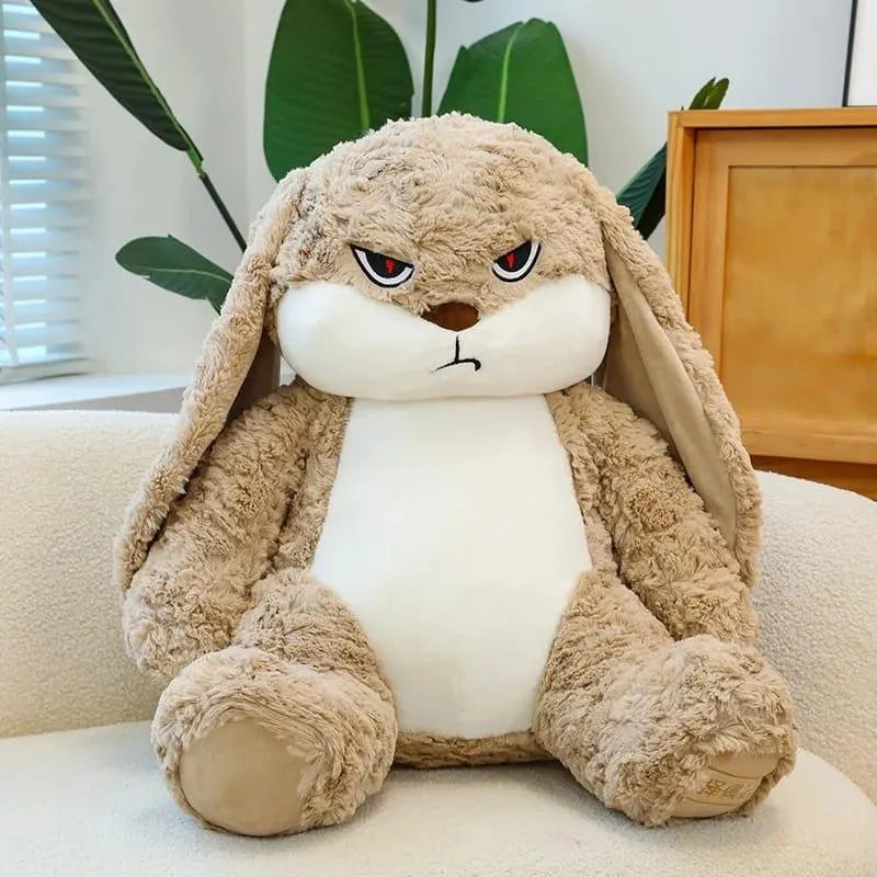 Angry Bunny Plushie - Bear Hugs