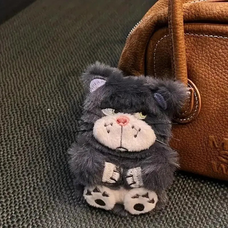 Angry Cat Plush AirPods Case - Bear Hugs