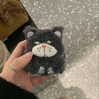 Angry Cat Plush AirPods Case - Bear Hugs