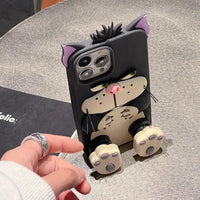 Angry Lucifer Cat Silicone Phone Case (For iPhones) - Bear Hugs