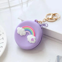 Animal Cartoon Silicone Colorful Bag Key Chain - Bear Hugs