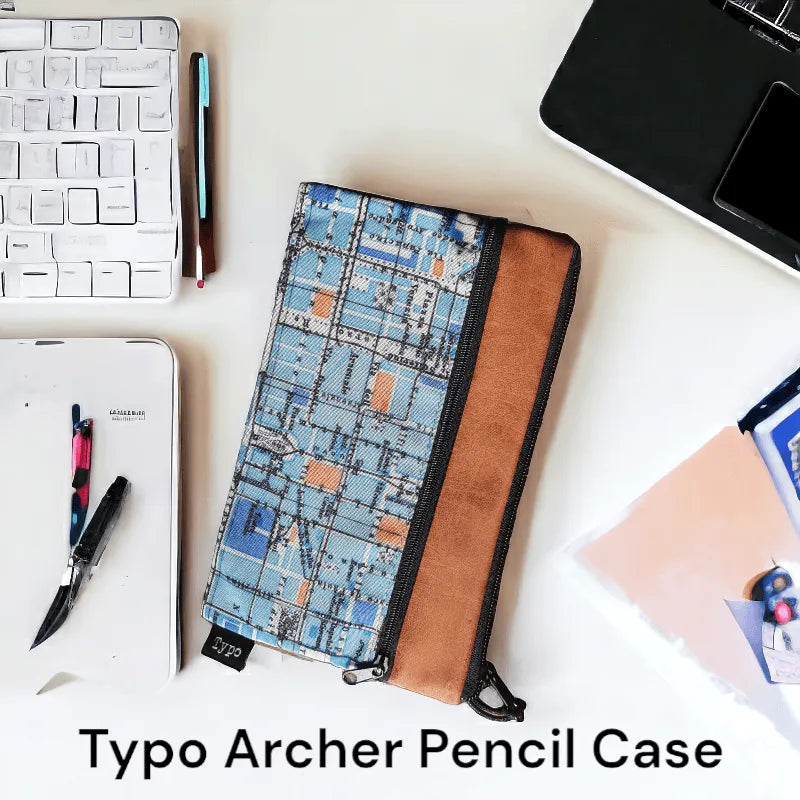 Archer Pencil Case City Map - Bear Hugs