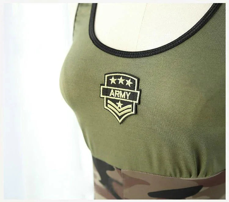 Army Babe Onesie & Lingerie Set - Bear Hugs