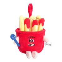 Assorted Plush Snacks Keychain - Bear Hugs