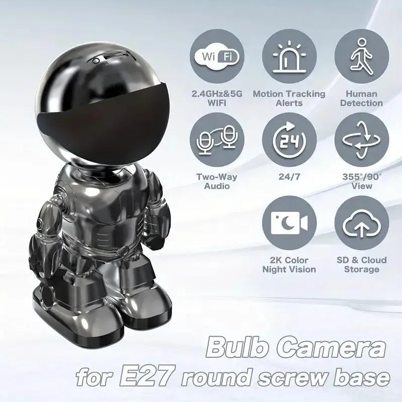 Astronaut Robot Pet Home Camera - Bear Hugs