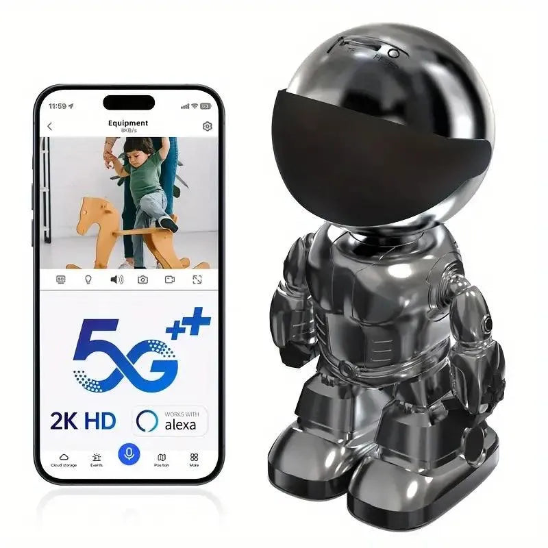 Astronaut Robot Pet Home Camera - Bear Hugs