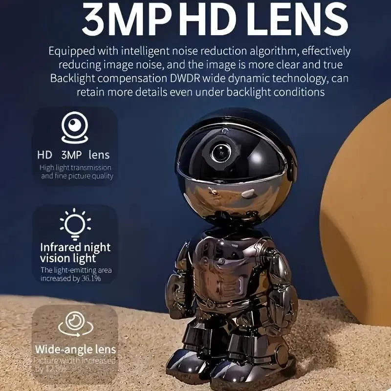 Astronaut Robot Pet Home Camera - Bear Hugs