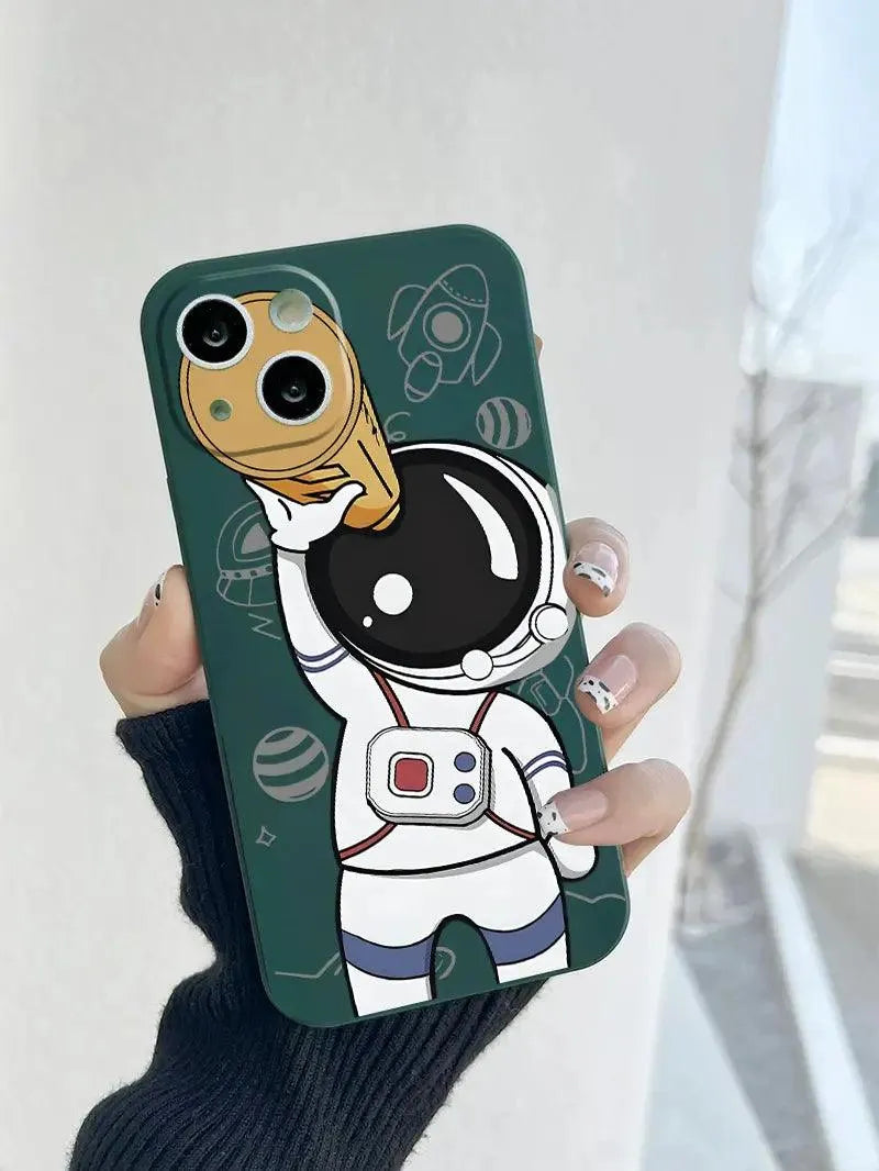 Astronaut Telescope Case (For iPhone) - Bear Hugs