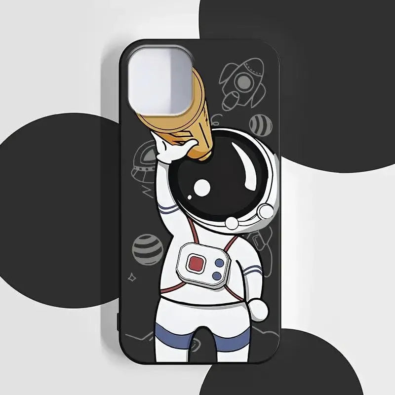 Astronaut Telescope Case (For iPhone) - Bear Hugs