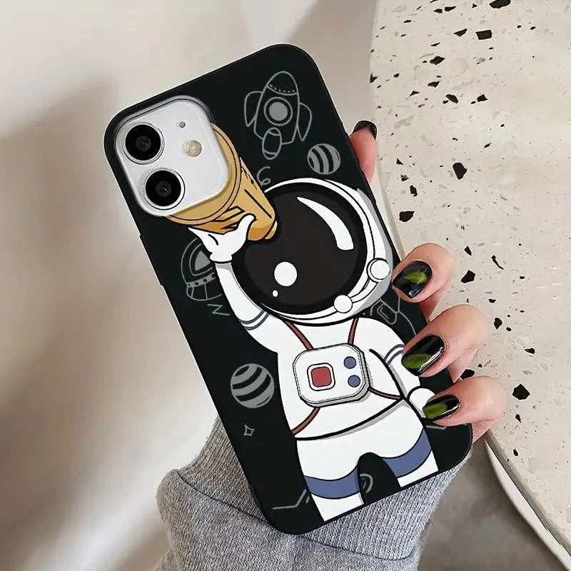 Astronaut Telescope Case (For iPhone) - Bear Hugs